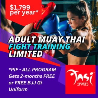Adult Muay Thai Fight Training Limited $1,799