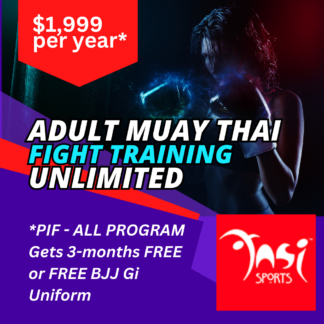 Adult Muay Thai Fight Training Unlimited $1,999