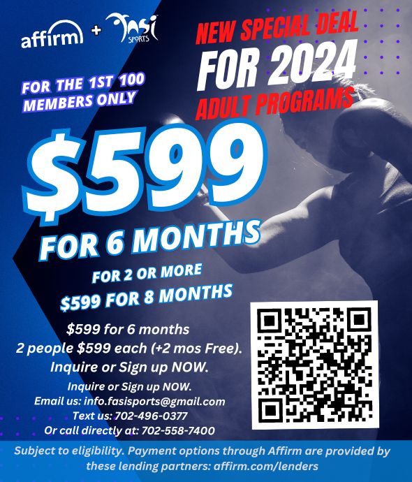 Adult Muay Thai Fight Training  (Basic to Advanced) – Unlimited $1,999