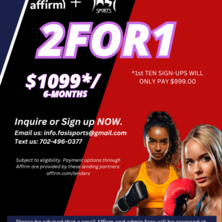2 FOR 1 Summer Special $1,099. 1st Ten Sign-Ups Pay Only $999.