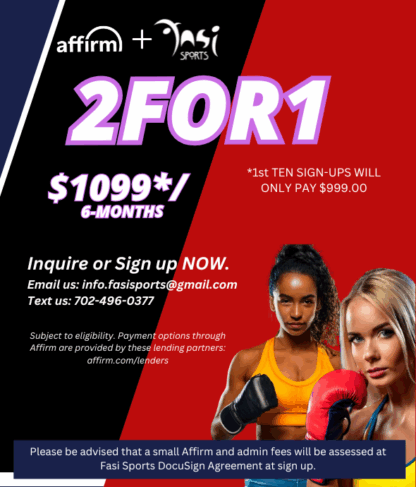 2 FOR 1 Summer Special $1,099. 1st Ten Sign-Ups Pay Only $999.