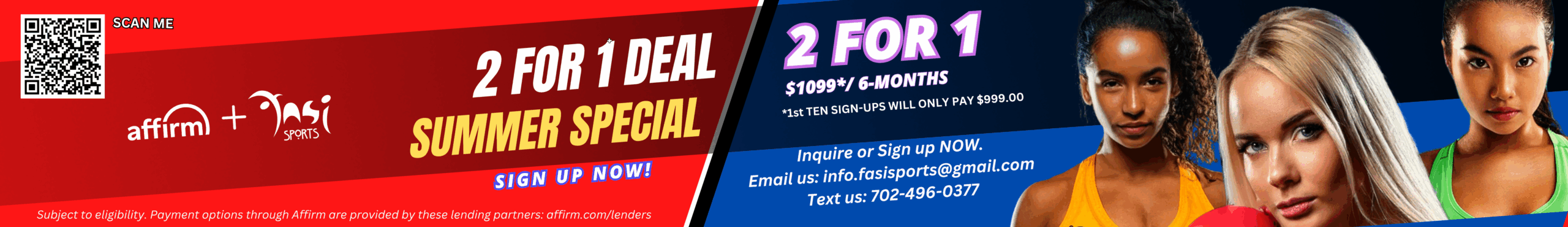 SUMMER 2-FOR-1 OFFER 